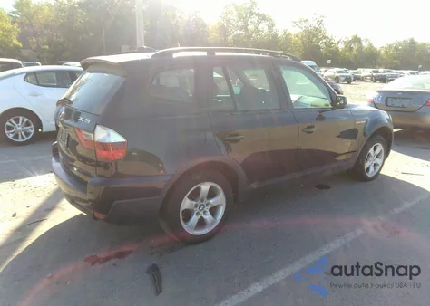 2007 BMW X3 3.0Si from USA, damaged, VIN WBXPC93477WF29063